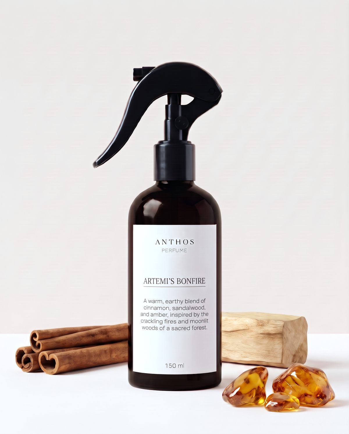 ARTEMI'S BONFIRE – σπρέι υφασμάτων & χώρου Anthos Perfume
