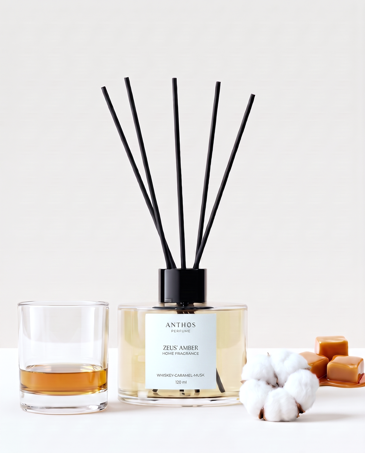 ZEUS' AMBER – άρωμα χώρου (diffuser) Anthos Perfume